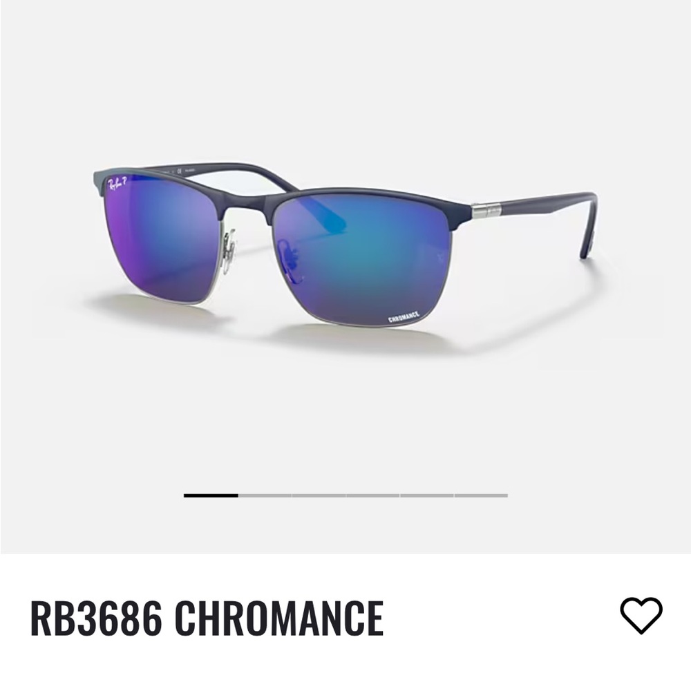 Ray-Ban Polarized Sunglasses with Blue Lenses